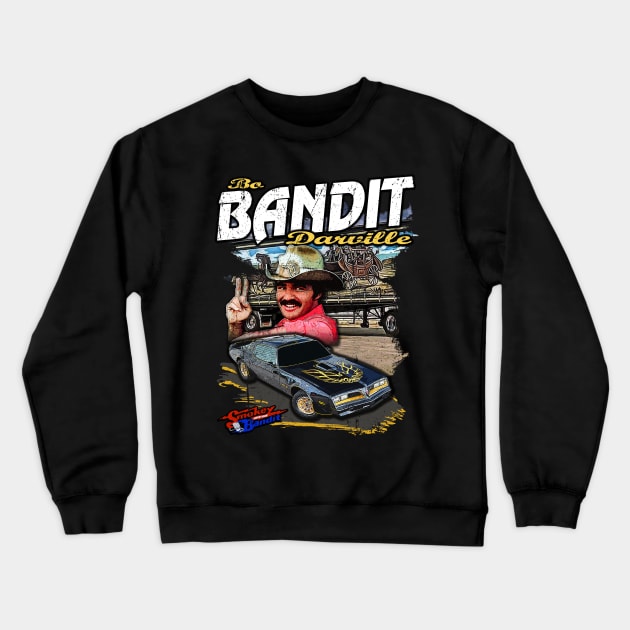 The Bandit Crewneck Sweatshirt by BigOrangeShirtShop